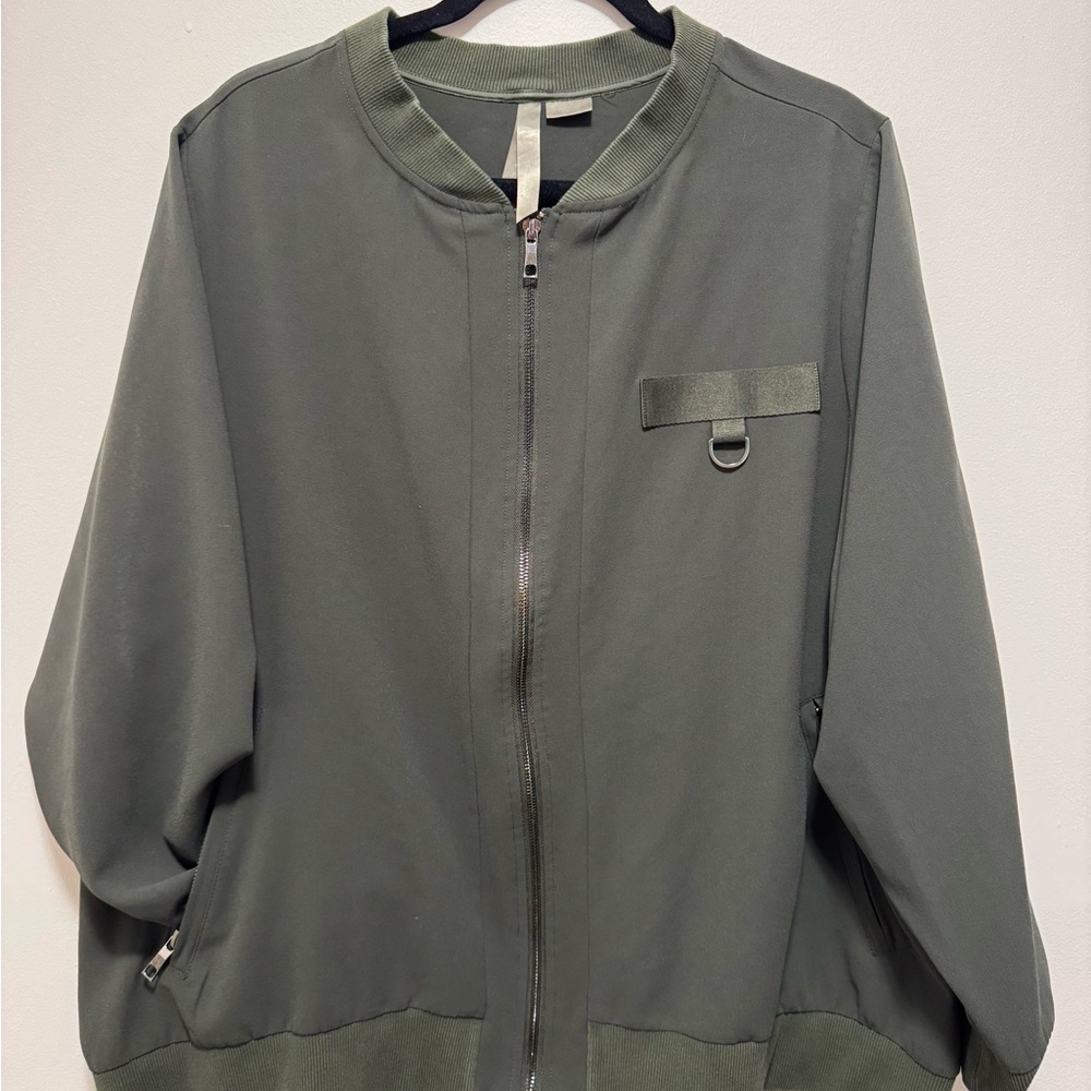 Penningtons Olive Bomber Jacket